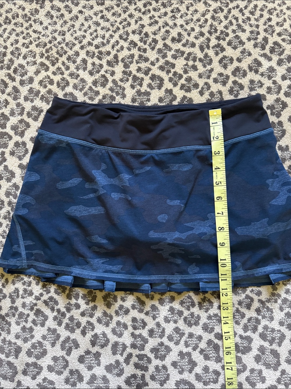 lululemon athletica Navy Camo Mini Skort - Picture 7 of 11